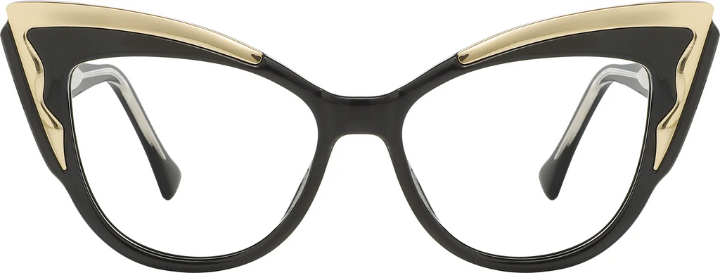 AURA cat-eye frames front view