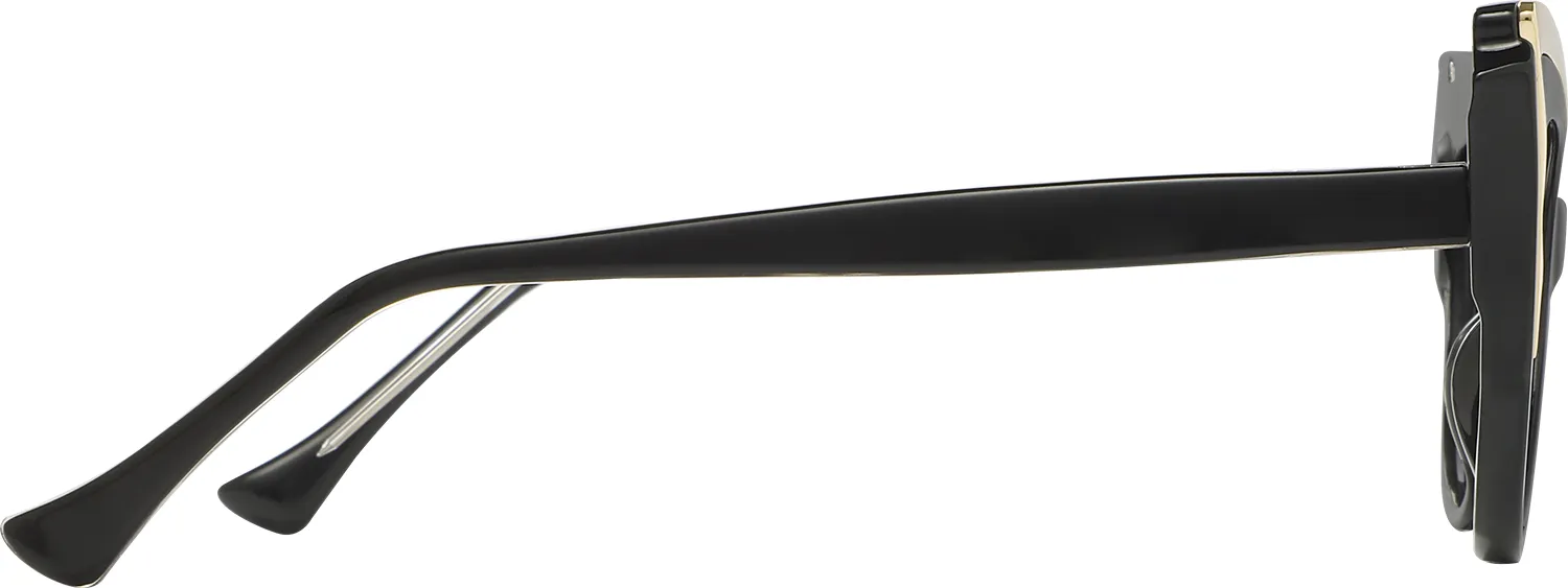 AURA cat-eye frames side profile view