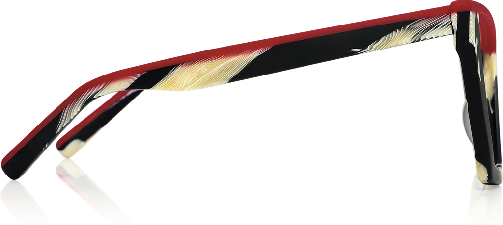 MONARCH eyewear frames by J FRED LUXE — side view