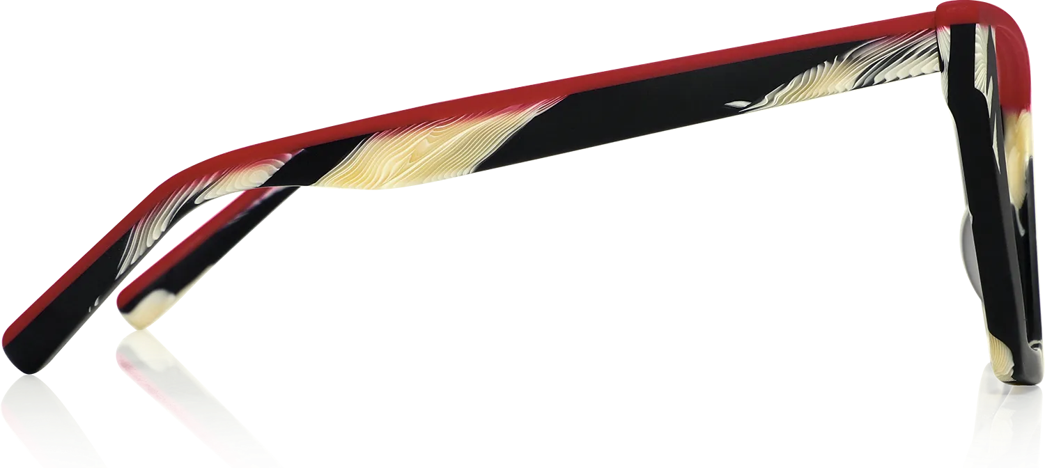 MONARCH eyewear frames by J FRED LUXE — side view